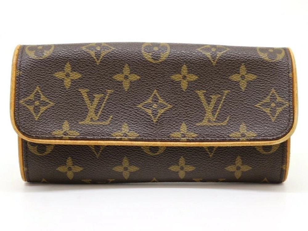 LOUIS VUITTON Pochette Twin Shoulder Bag Monogram